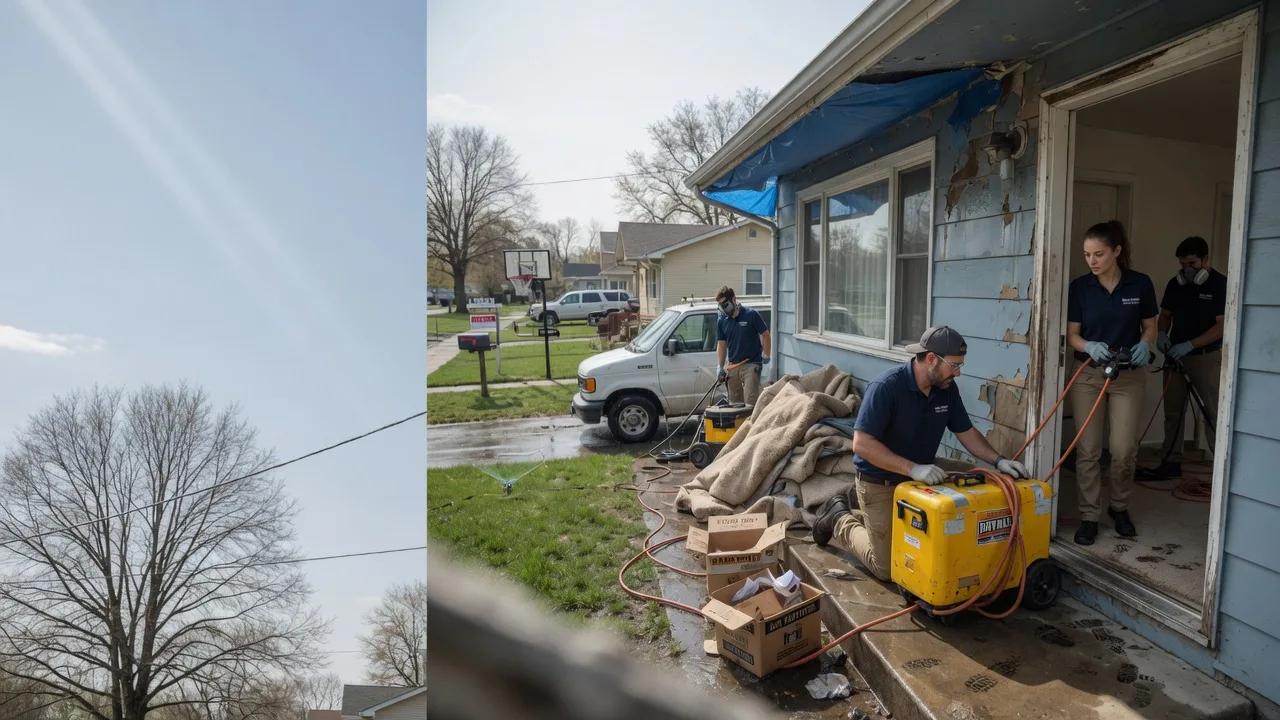 Basement Flood Cleanup in Embarrass, MN near me